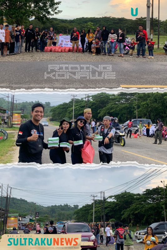 Komunitas Riding Konawe Adakan Kegiatan Buka Bersama Dan Berbagi Takjil