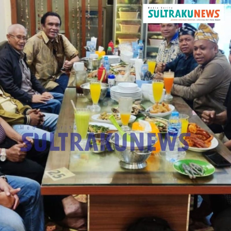 Menjelang Pilgub Sultra Dua Tokoh Politik Sultra Lukman Abunawas & La Ode Ida Bertemu.