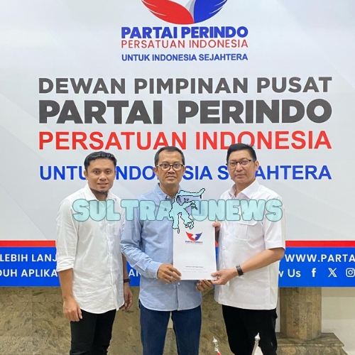 Partai Perindo Secara Resmi Memberikan Dukungan Kepada Bakal Calon Walikota Kendari Abdul Rasak-Afdhal Pada Pilkada Serentak 2024