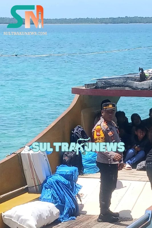 Jelang Pilkada Polsek Wangsel Sita Miras Oplosan Di Kapal Kaledupa