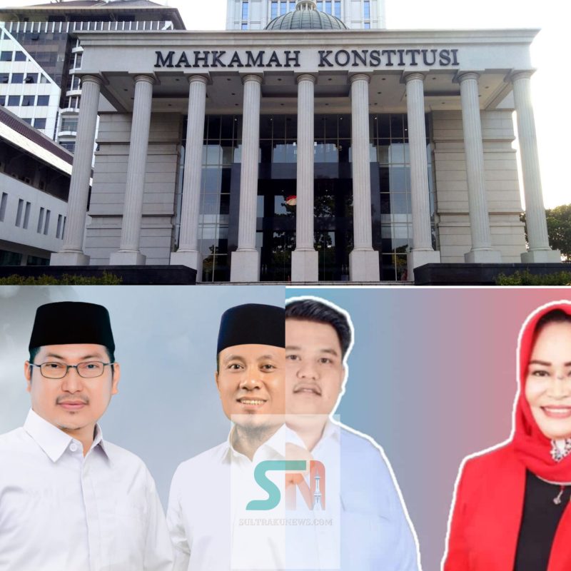 Gugatan Dua Paslon Wali Kota Kendari Diterima  Mahkamah Konstitusi