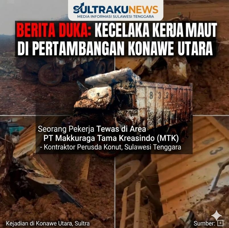 Rem Blong di Tambang Konut: Sopir Dump Truck Tewas Usai Lompat dari Kendaraan