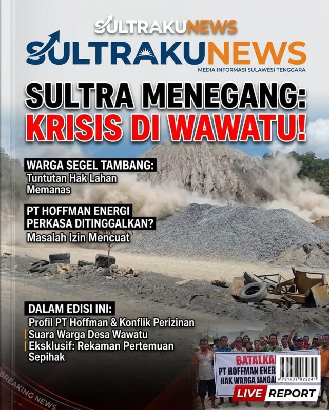 Dinilai Ingkar Janji, Warga Wawatu Desak Pemerintah Evaluasi Perpanjangan IUP PT Hoffman Energi Perkasa