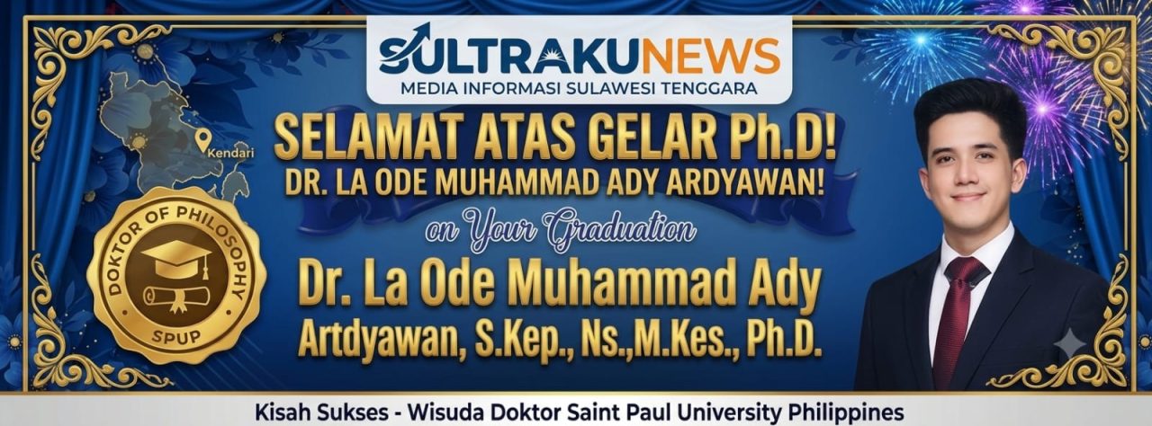 Kabar Bahagia: Selamat atas Raihan Gelar Doktor (Ph.D.) Dr. La Ode Muhammad Ady Ardyawan